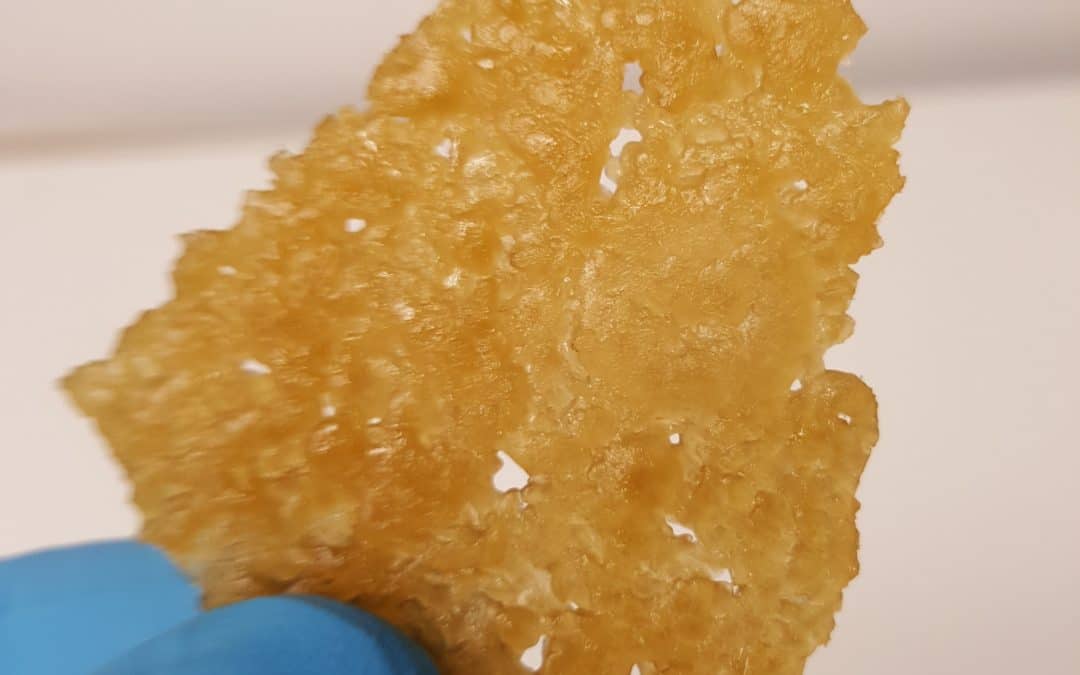 Terpene infused CBD crystal vs CBD crumble